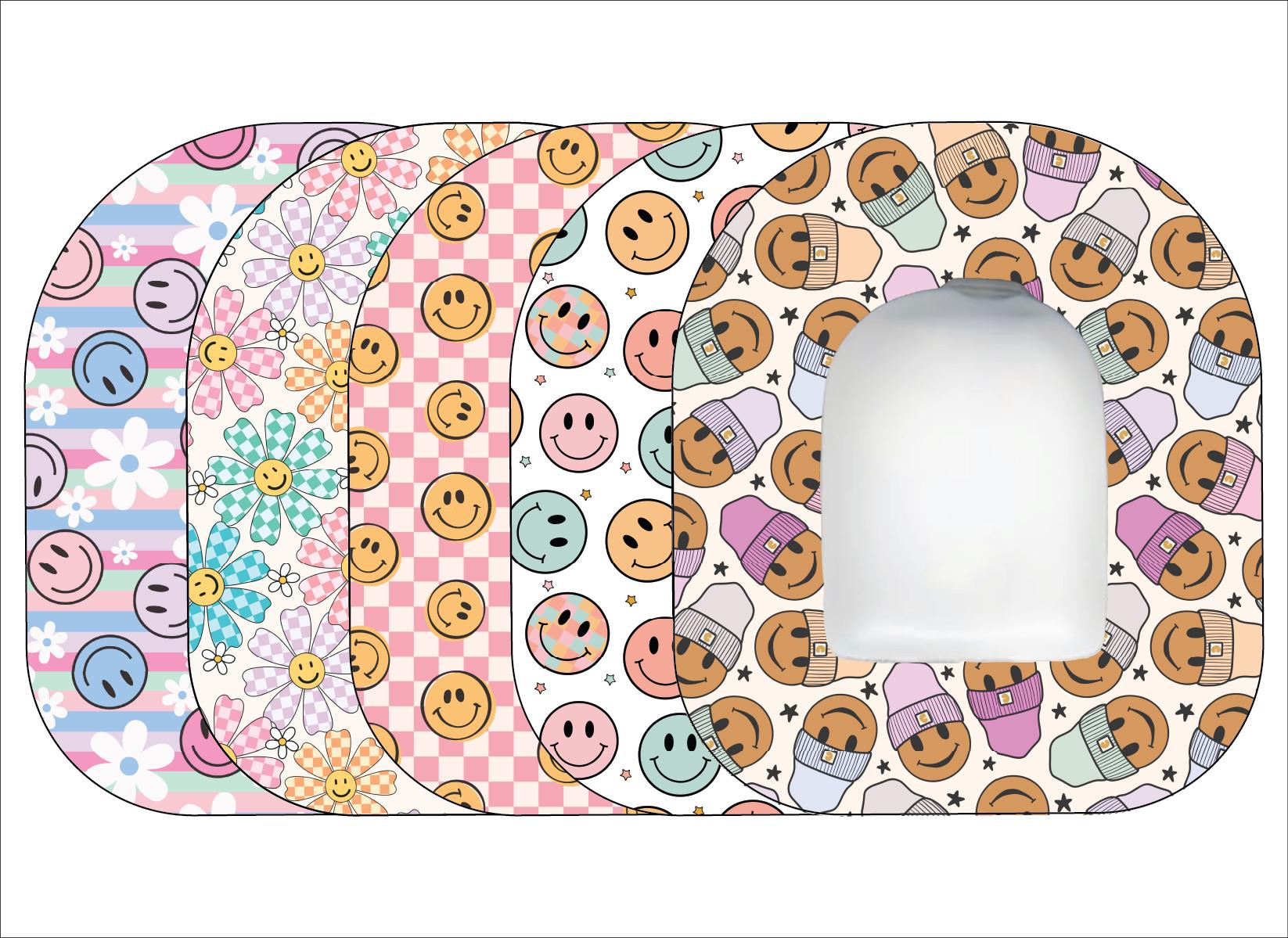 Glucomart Omnipod 5 Adhesive Patches | Omnipod Patches | Omnipod Stickers | Girls Omnipod Adhesives | Omnipod Plaster | No Fray | 5-CT