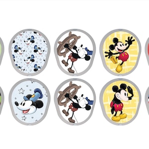 Dexcom G7 Transmitter Stickers, Magical Mouse CGM Stickers, Pair with Glucomart Dexcom G7 Patches, 10 Count Dexcom G7 Stickers