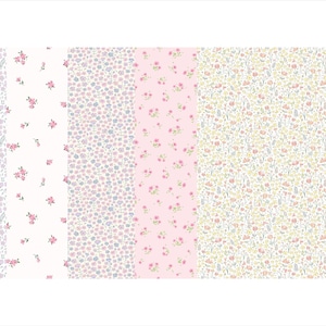 Nasogastric or Oxygen Tube Tape, 4&quot;x3&quot; Sheets, 5-Pack, Premium Medical Grade Adhesive, Hypoallergenic & Long Lasting, Spring Floral Design