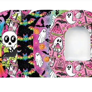 Omnipod Patches by Glucomart, Hypoallergenic & Waterproof, Pair with Glucomart Omnipod Stickers, Neon Halloween Omnipod Overpatches, 5-CT