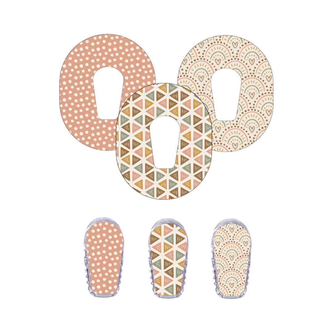 Premium G6 Patch Plus Transmitter Stickers No Lift Boho