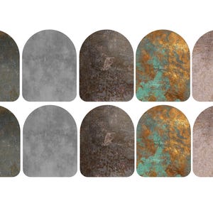 Omnipod Fabric Stickers for Surface of Pod l 10 Pack Grunge Omnipod Sticker | Omnipod Patch Stickers | One Time Use | Glucomart