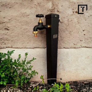 Ogród Wasserhahn | gartenhahn | Hydrant | Gartenkran | spersonalizowana farba | Kran z wodą ogrodową, wasserzapfsule garten