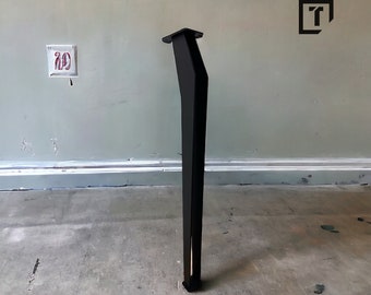 Tafelpoot industriële stijl: gepoedercoat staal, modern meubilair