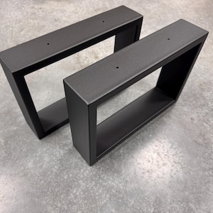 Stützen, Kufen, Schubladenbeine Chest of drawers legs | Bench | commode legs | Bench SET (2) Industrial LOFT Steel legs Vitage | 80x20mm