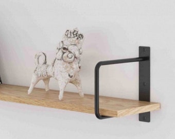 2x Regalhalter | verschiedene Farben | Regalträger, Wandregal, Regalstütze, Regalwinkel, Shelf Holder LOFT