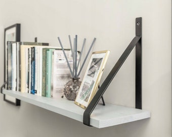 2x Regalhalter | verschiedene Farben | Regalträger, Wandregal, Regalstütze, Regalwinkel, Shelf Holder