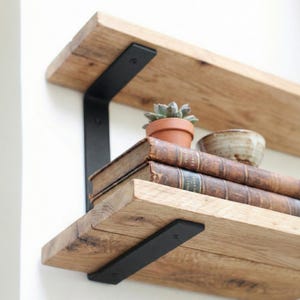 Industrielle Regalhalterung: Moderne DIY-Wandhalterung , zwei Halterungen