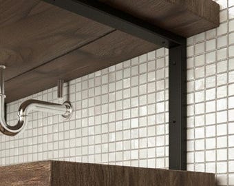 Steel Sink Bracket: Washbasin Wall Support , 40cm hight