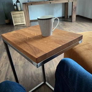 Laptoptisch Sofatisch Betttisch Couchtisch Holz Beistelltisch Wohnzimmertisch Massivholz Notebook table zdjęcie 3