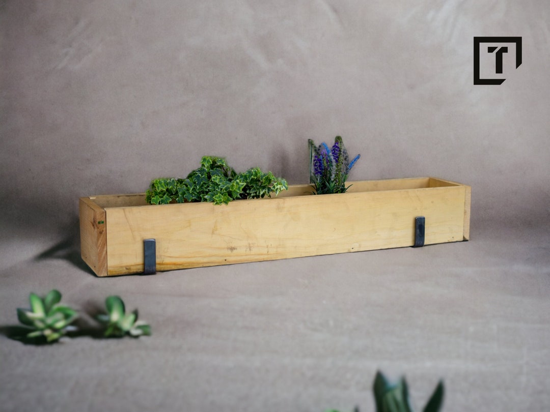 Planter Box Hook Custom, Deck Railing Planter Brackets, Flower Box