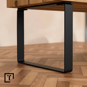 Handgefertigte rustikale Stahl Tischbein, DIY Möbel (einzeln erhältlich)