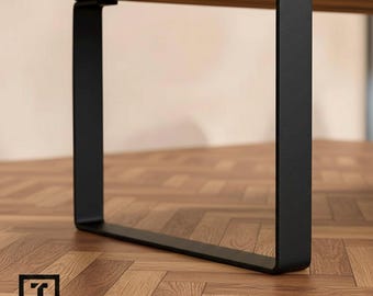 Handmade Rustic Steel Table Leg, DIY Furniture (Sold Individually)