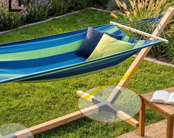 2x Hängemattenanschluss | Hängemattenhalter | Bein | Rahmen  (SET) / Hammock frame 80x80mm