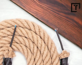 Elektroseil Seil iuta mit Kabel loftstyle Seilwerk