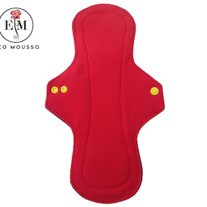 12&quot; Reusable Cloth Pad for Regular Flow - Eco friendly - zero waste period pad