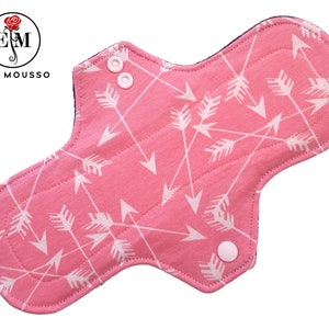 Tampone in tessuto riutilizzabile da 10&quot; per flusso regolare - Cotone