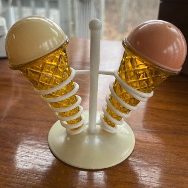 Ice Cream Salt and Pepper Shakers Etsy