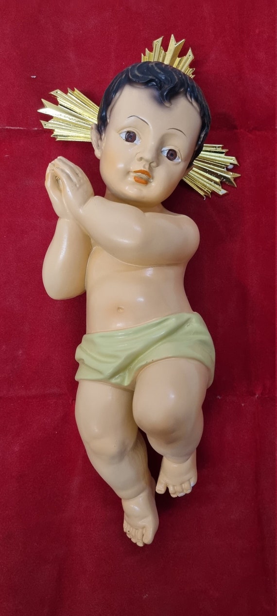 WOODEN BABY JESUS (((free shipping )))