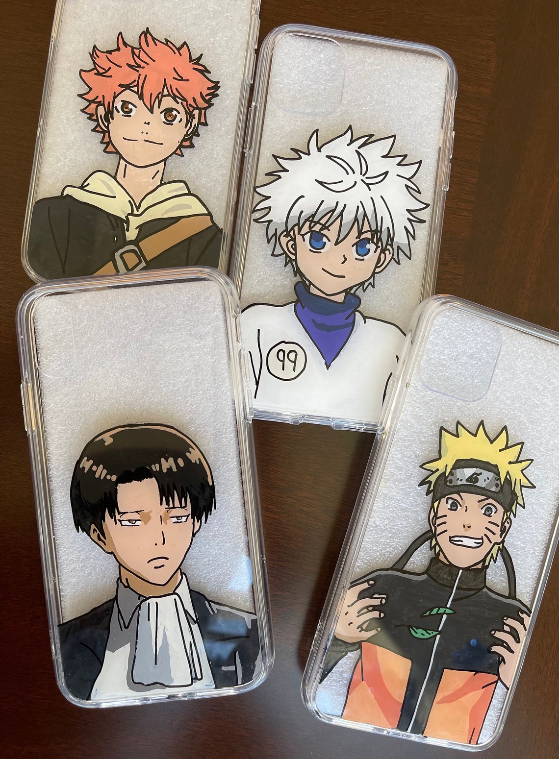 Custom Made Anime Phone Case Etsy