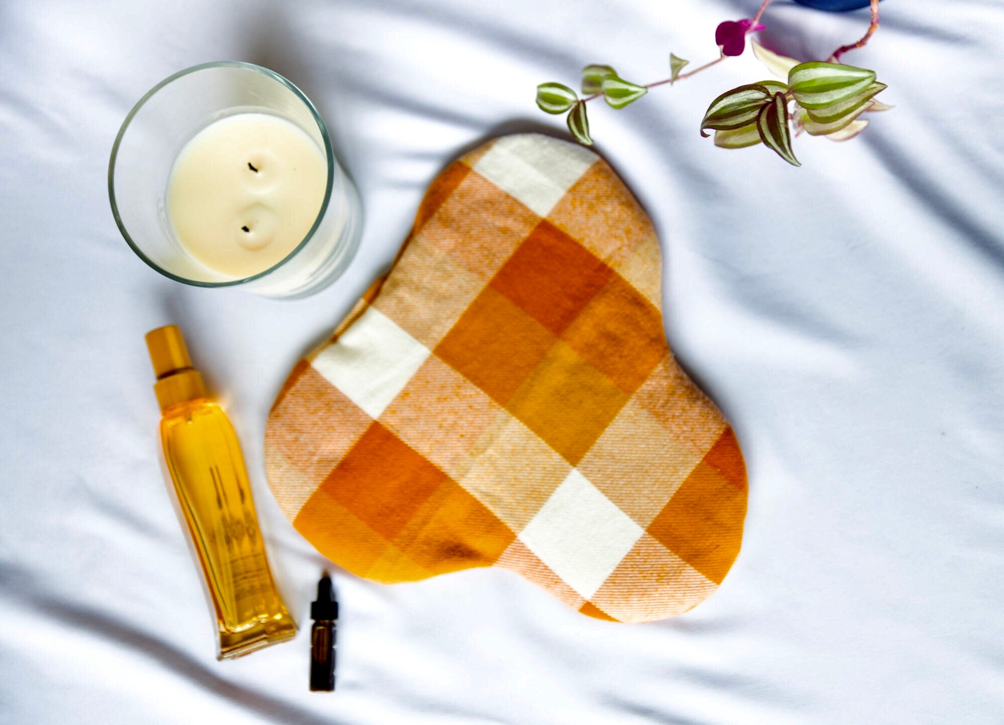 Weighted Heating Pad for Cramps Menstrual Cramp Relief Etsy