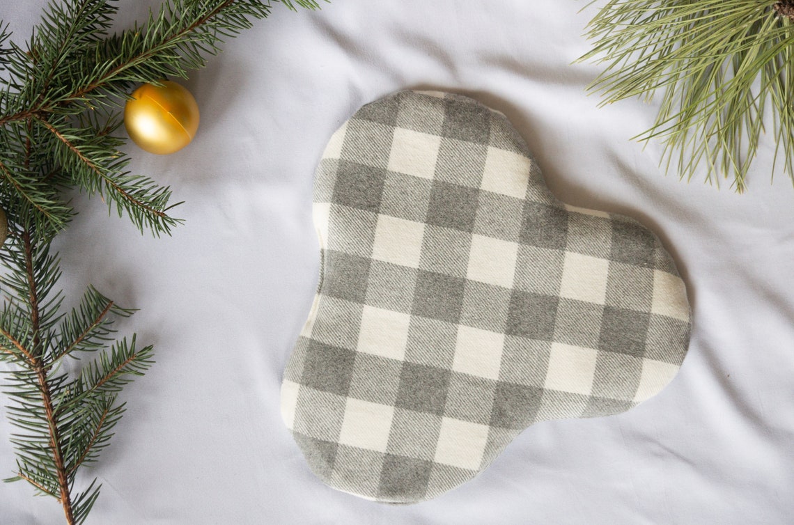 Weighted Heating Pad for Cramps Heating Pads Menstrual Etsy