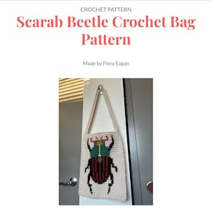 Scarab Beetle Crochet Bag Pattern