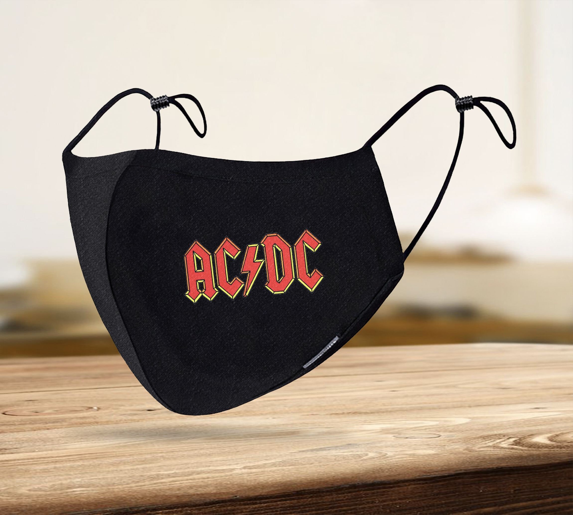 AC/DC Band Mask Boy Band Mask Designer Mask Breathable Etsy