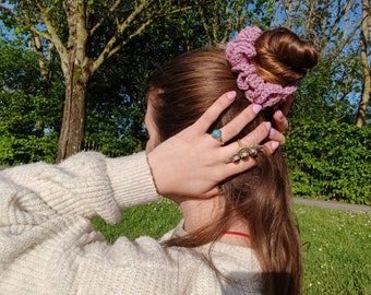 Gehaakte scrunchie