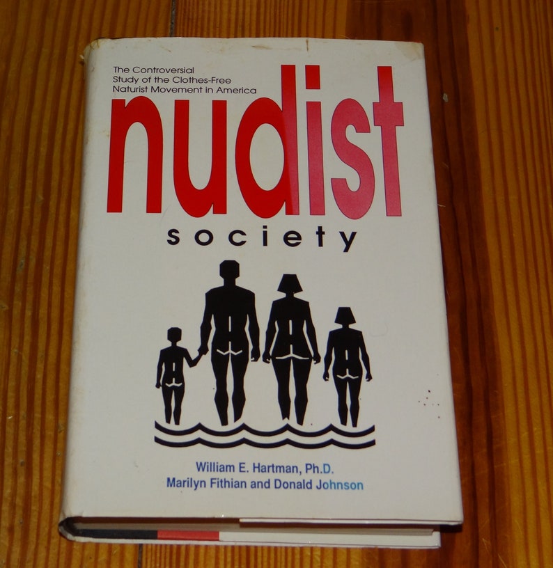 Vintage Rare Nudism Book Nudist Society the Controversial Study of the ...