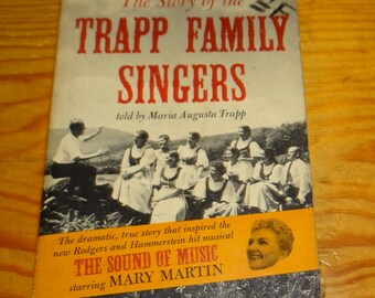 The Story of the Trapp Family Singers as Told by Maria Augusta Trapp 1960 Dell Paperback Mary Martin The Sound of Music