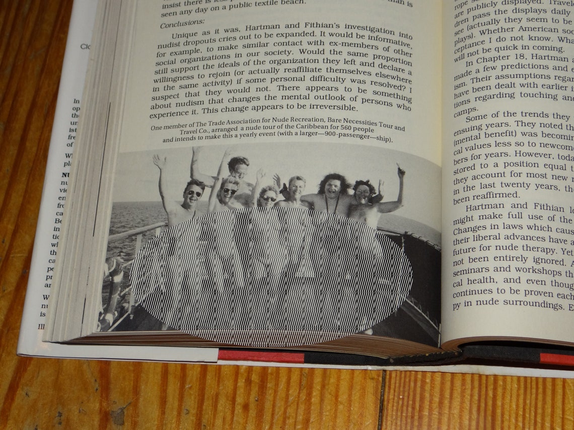 Vintage Rare Nudism Book Nudist Society the Controversial Study of the ...
