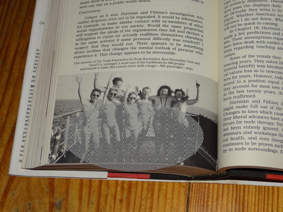 Vintage Rare Nudism Book Nudist Society The Controversial Study Of The 