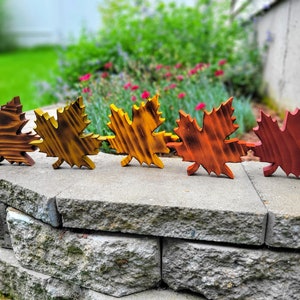 Fall Decor/ Fall Leaves/ Wood Leaf/ Autumn/ Rustic Fall/ Halloween Decor/ Thanksgiving Decor/ Farmhouse/ BUY 4 get 5th one FREE