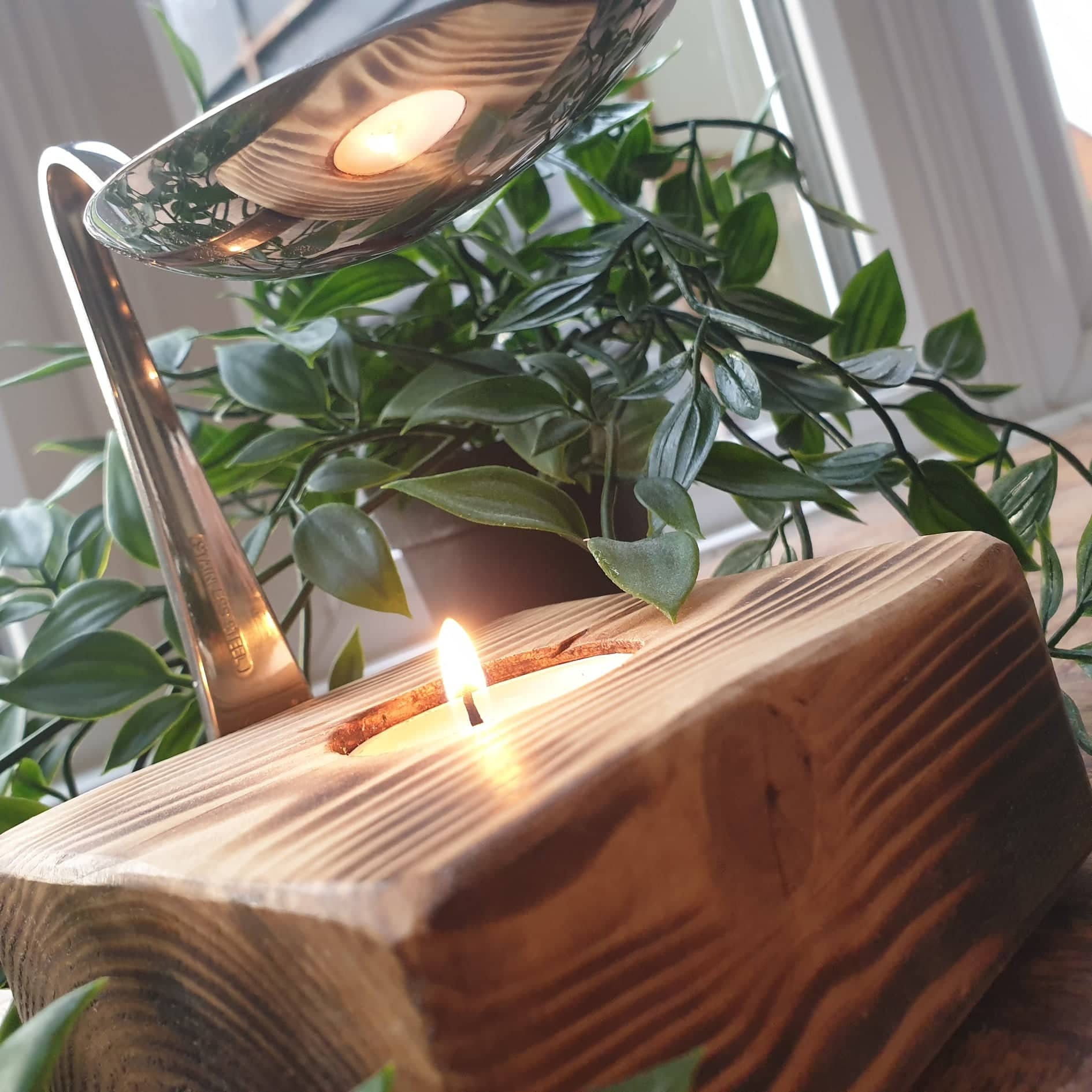 Wax Candle Burner Oil Burner Spoon Wax Burner Wax Melt Etsy UK