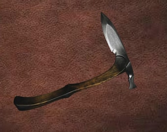 Ascia Tomahawk in acciaio di Damasco fatta a mano: ascia da lancio, strumento da campeggio