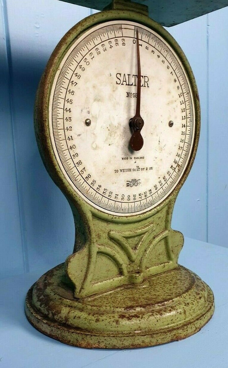 Scales Kitchen Salter Victorian 1890 Cast Iron Fully Working Etsy UK