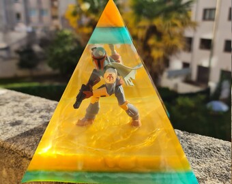 Boba Fett Pyramidenlampe (Star Wars)
