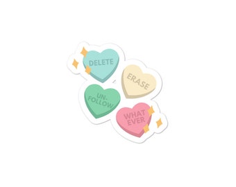 Delete Erase Unfollow Whatever Sticker, RHOA, Nene Leakes Sticker, Bravo TV Sticker, Gift for Bravo Fan, RHOA Sticker