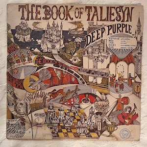 Deep Purple The Book Of Taliesyn Vintage Vinyl Record Album 1968