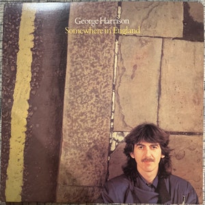 George Harrison Somewhere In England Vintage Vinyl Record Album 1981