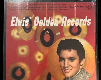 Elvis’ Golden Records Vintage Vinyl Record Album LSP-1707