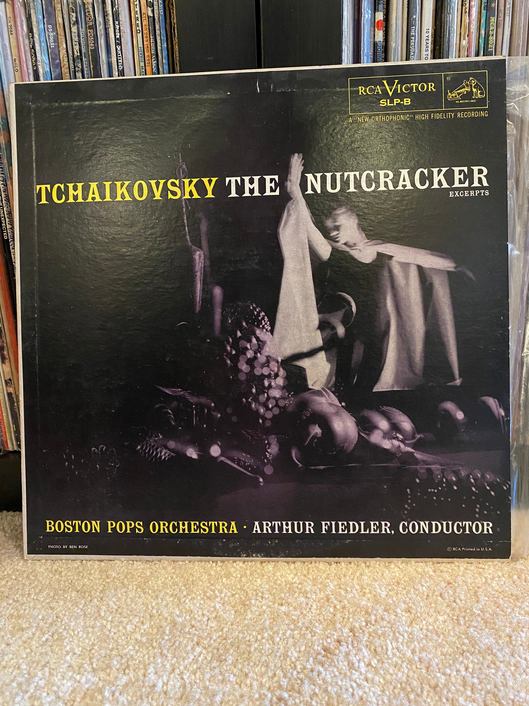 Vintage Vinyl Record The Nutcracker Tchaikovsky Etsy
