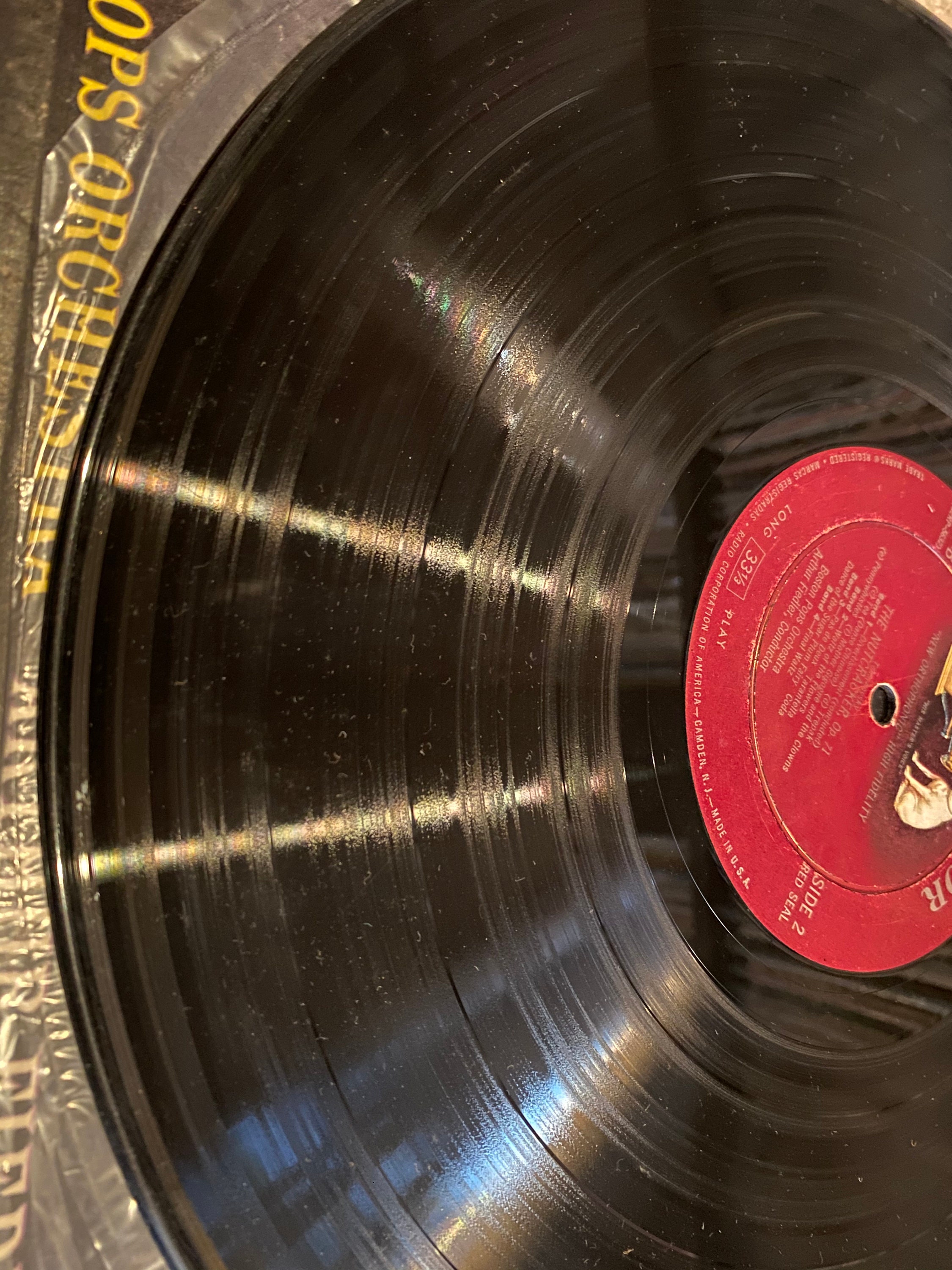 Vintage Vinyl Record The Nutcracker Tchaikovsky Etsy