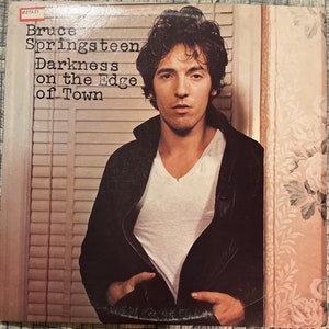 Bruce Springsteen Darkness On The Edge Of Town Vintage Vinyl Record Album 1975