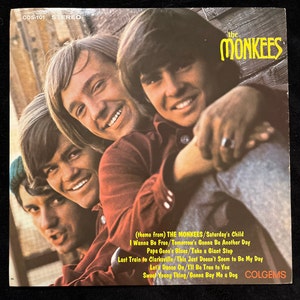 The Monkees Self Titled Vintage Vinyl Record Album 1966