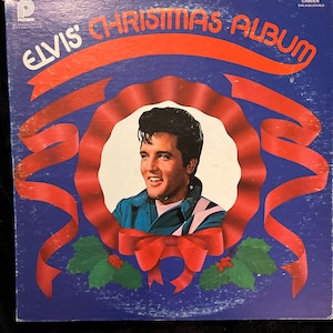 Elvis’ Christmas Album Vintage Vinyl Record