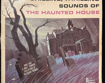 Chilling Thrilling Sounds Of The Haunted House White Jacket Disneyland Records