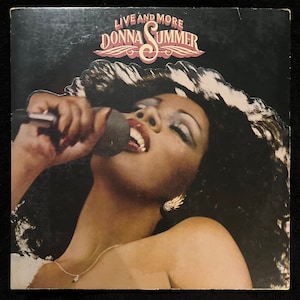 Donna Summer Live And More Vintage Vinyl Record Album 1978