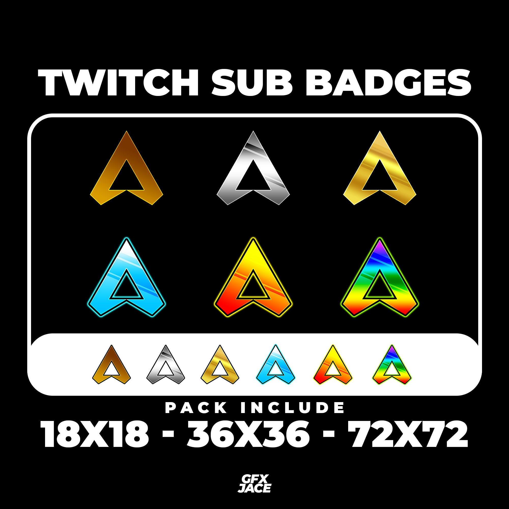 Twitch Subscriber Badges twitch-subscriber-badges